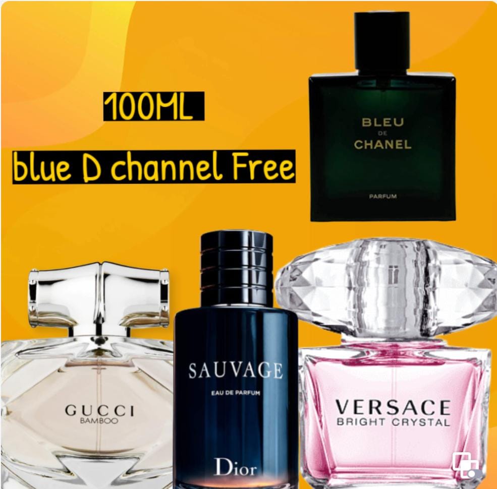 Combo deal with free blue d channel 100ML
